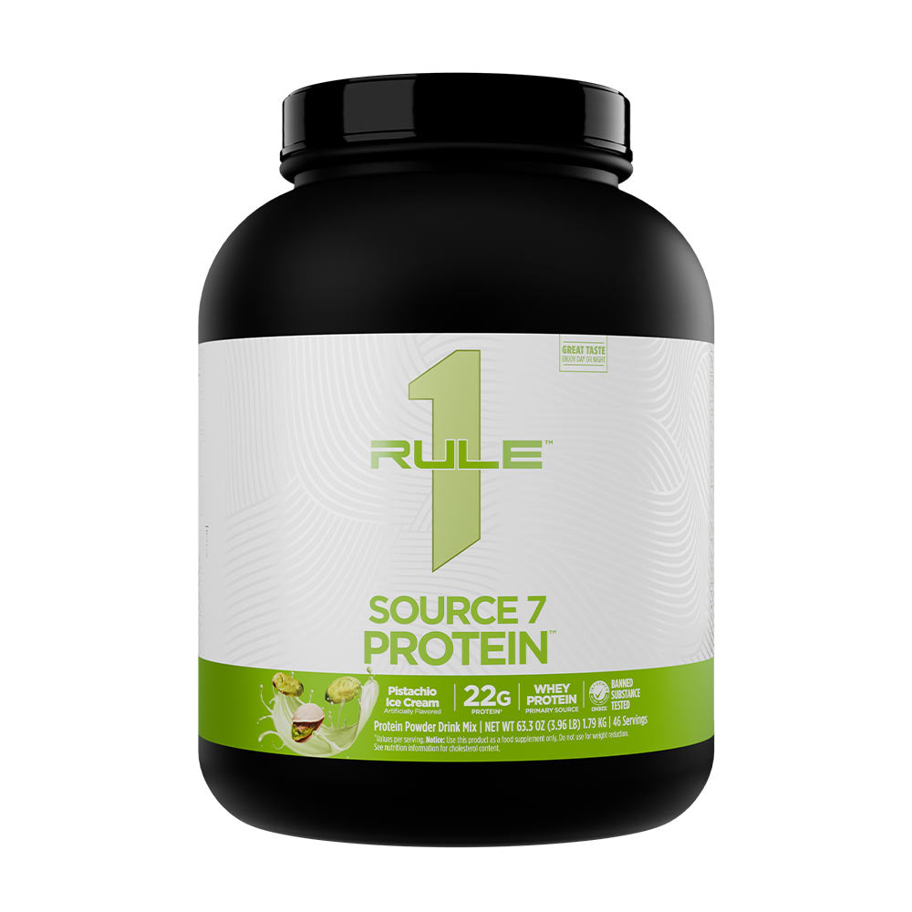 Rule One Source7 Protein dosering instruktioner