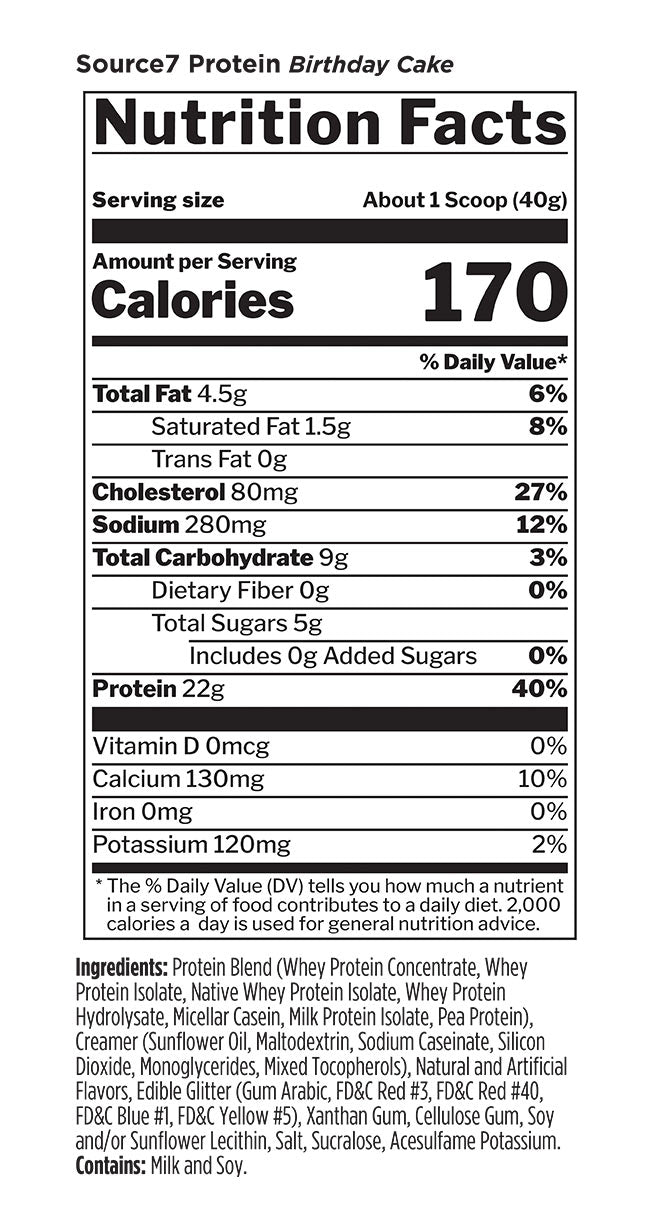 Rule One - Source 7 Protein