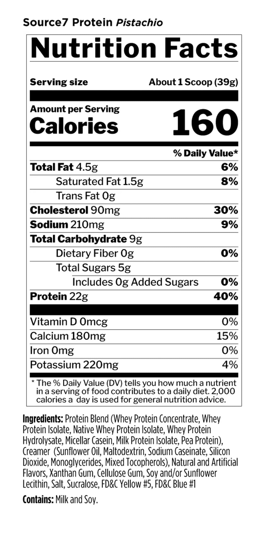 Rule One - Source 7 Protein