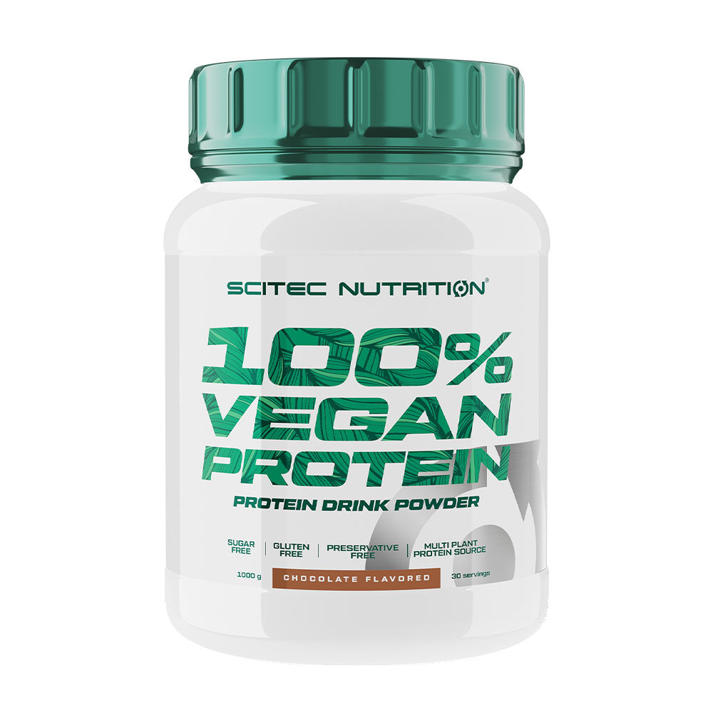 Scitec Nutrition 100% Vegan Protein baksida näringsfakta