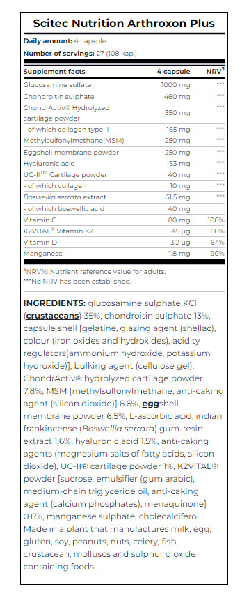 Scitec Nutrition - Arthroxon Plus
