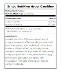Scitec Nutrition - Hyper Carnitine - 120 Caps