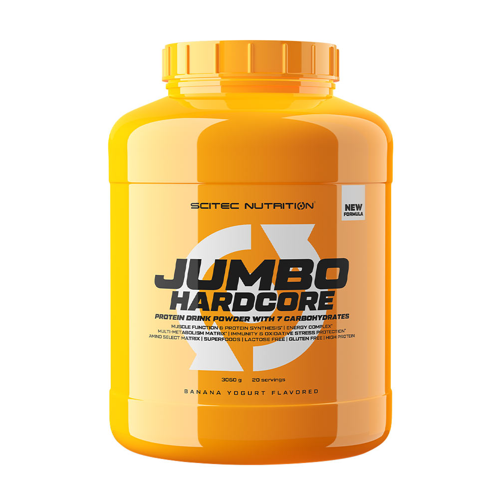 Scitec Nutrition Jumbo Hardcore baksida näringsfakta