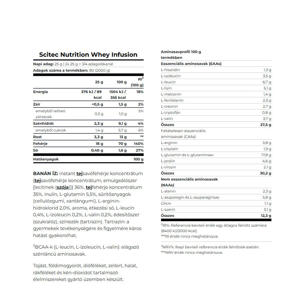 Scitec Nutrition - Whey Infusion