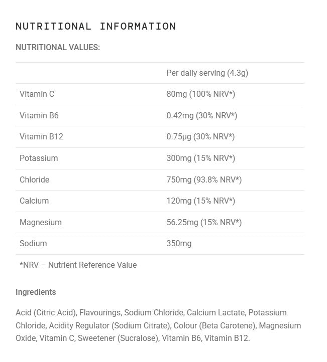 Science In Sport - HYDRO+ Electrolytes Pulver