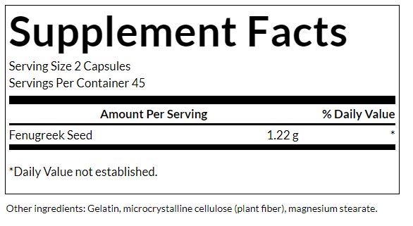 Swanson - Fenugreek Extract