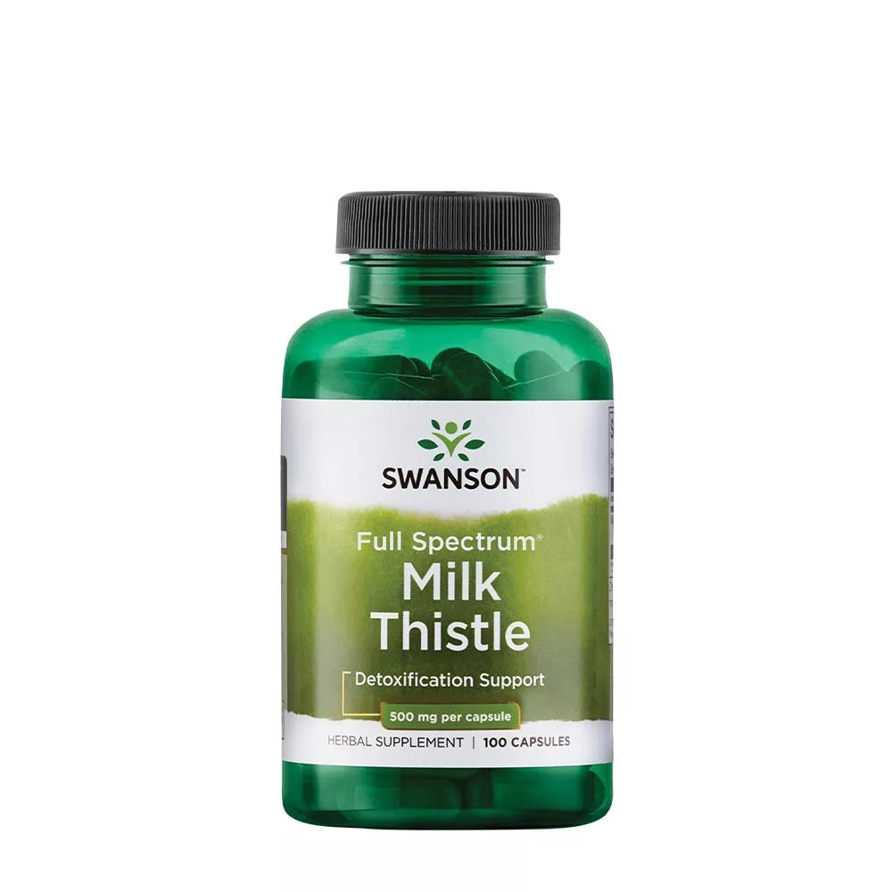Swanson - Milk Thistle - Full Spectrum - 100 Caps
