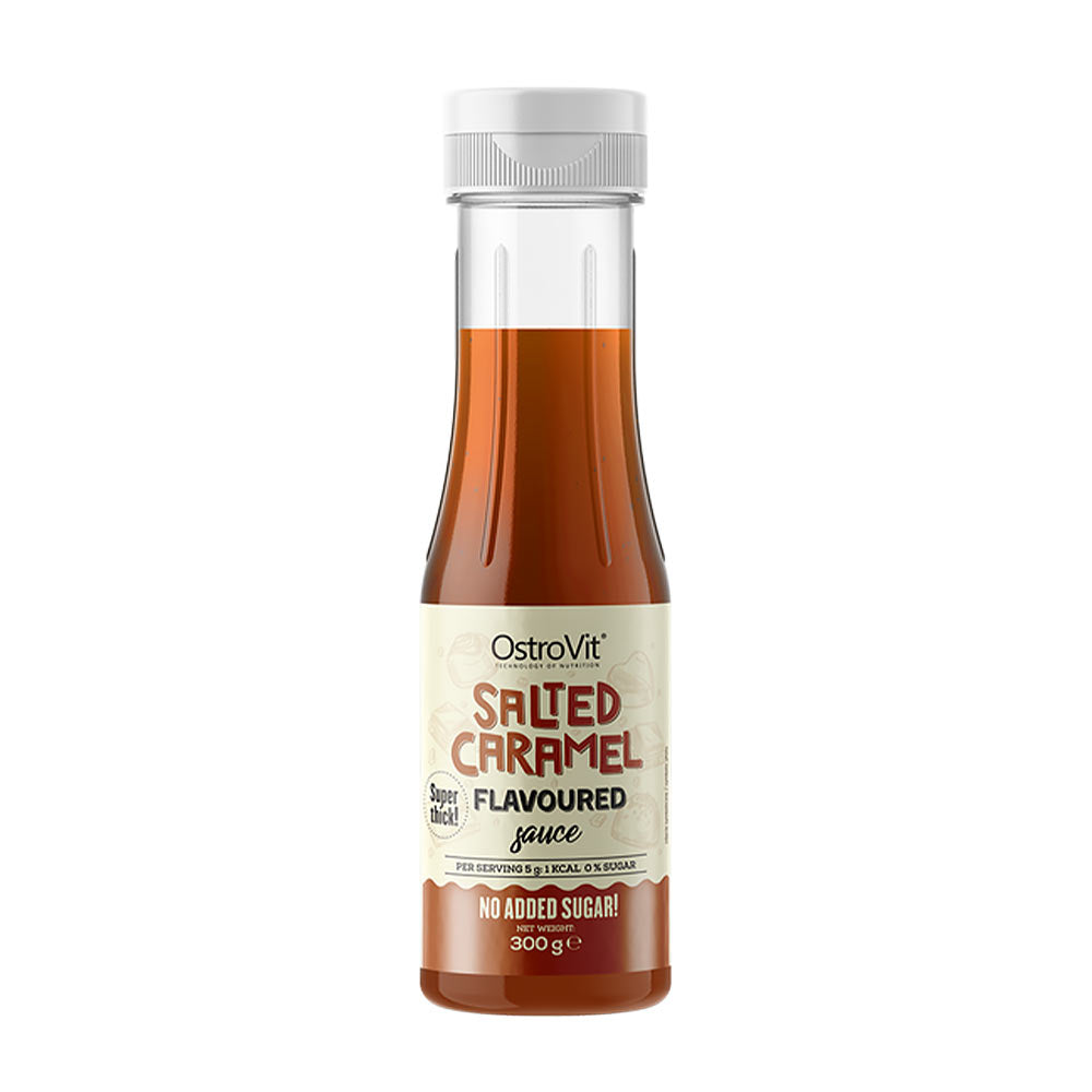 Ostrovit - Sauce med Smag af Saltet Karamel - 300g