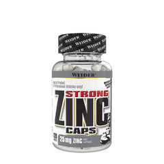 Strong Zinc 25 mg baksida näringsfakta
