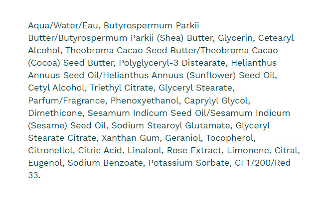 The Body Shop - Body Butter