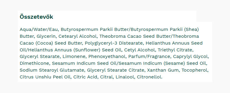 The Body Shop - Body Butter