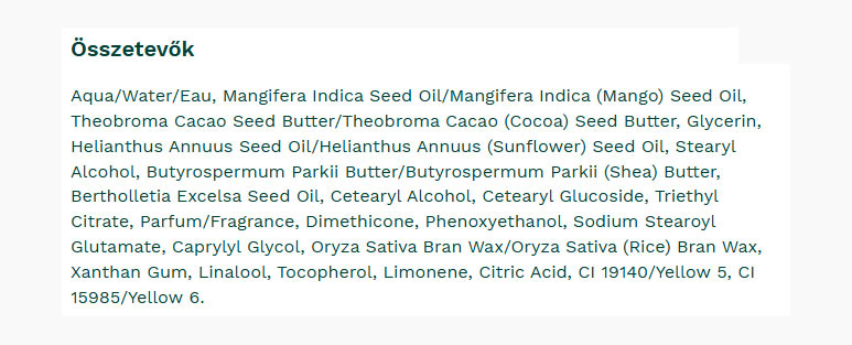 The Body Shop - Body Butter