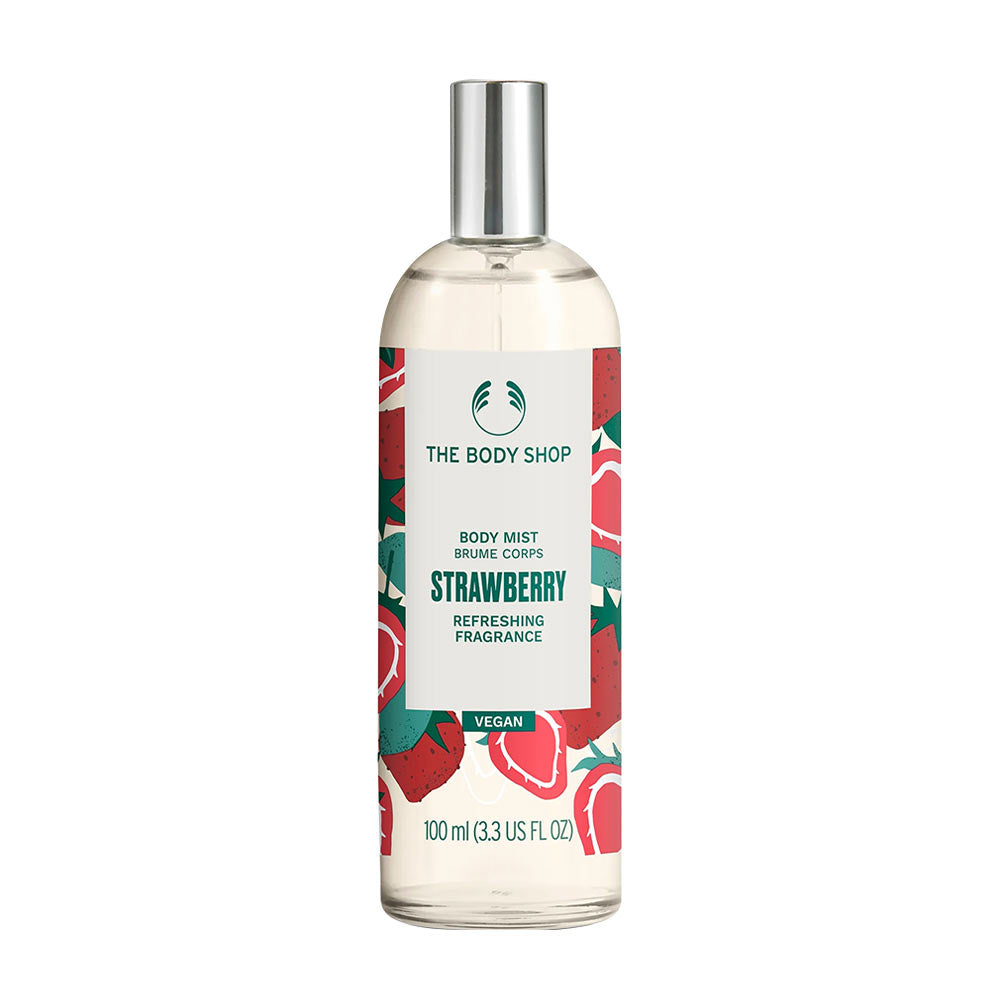 The Body Shop Fragrance Mist flaska öppet