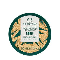 Ginger Hair & Scalp Scrub baksida näringsfakta