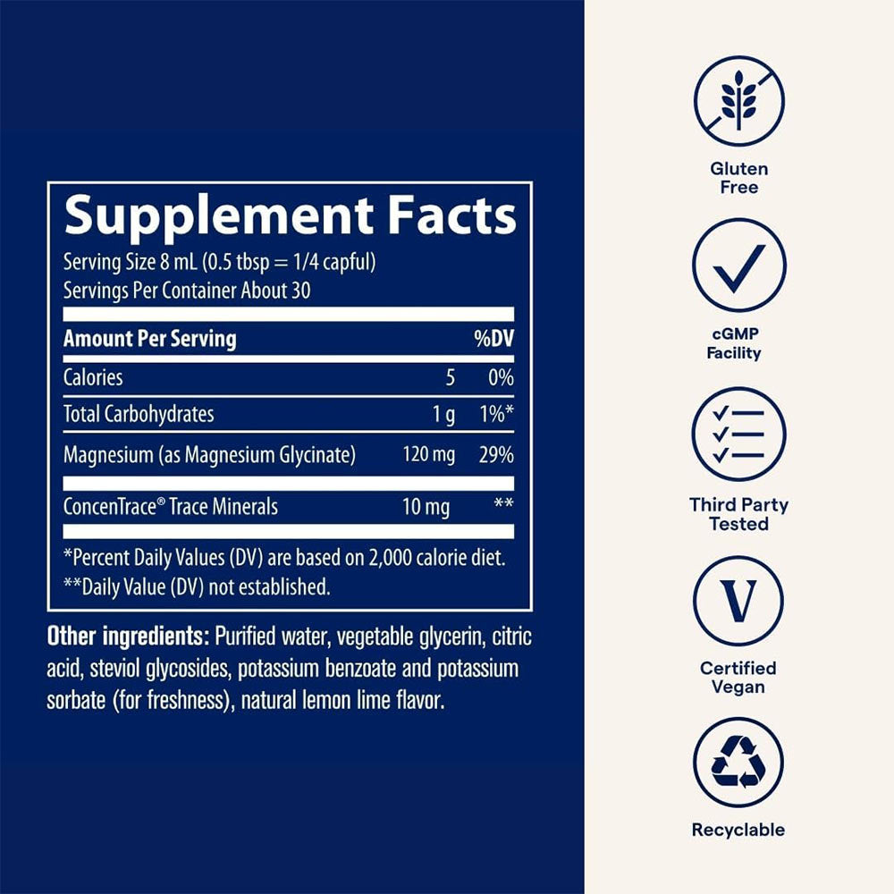 Trace Minerals - Magnesium Glycinaatti Jauhe