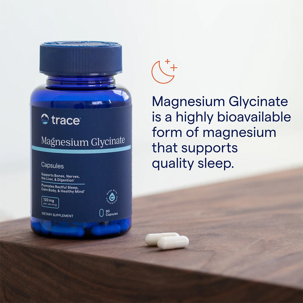 Trace Minerals - Magnesium Glycinaatti Jauhe
