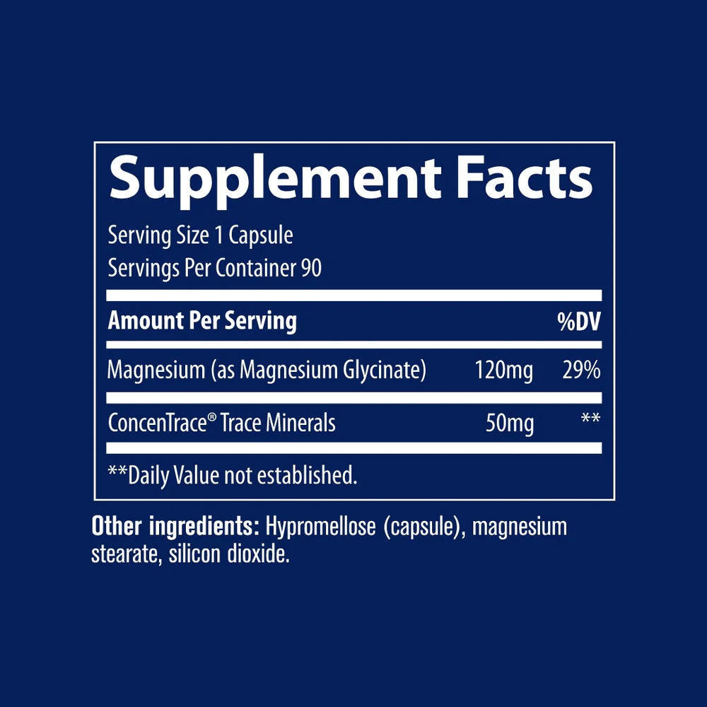 Trace Minerals - Magnesium Glycinaatti Jauhe