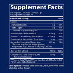 Trace Minerals - Multi Magnesium Powder - Tropical Watermelon - 153g
