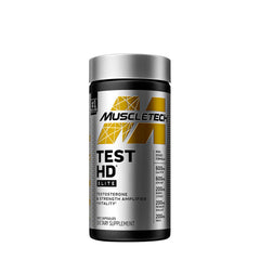 Muscletech Test HD Elite baksida näringsfakta