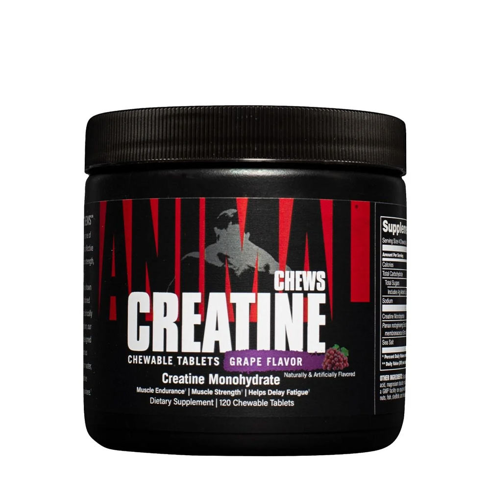 Universal Nutrition Creatine Gummies baksida