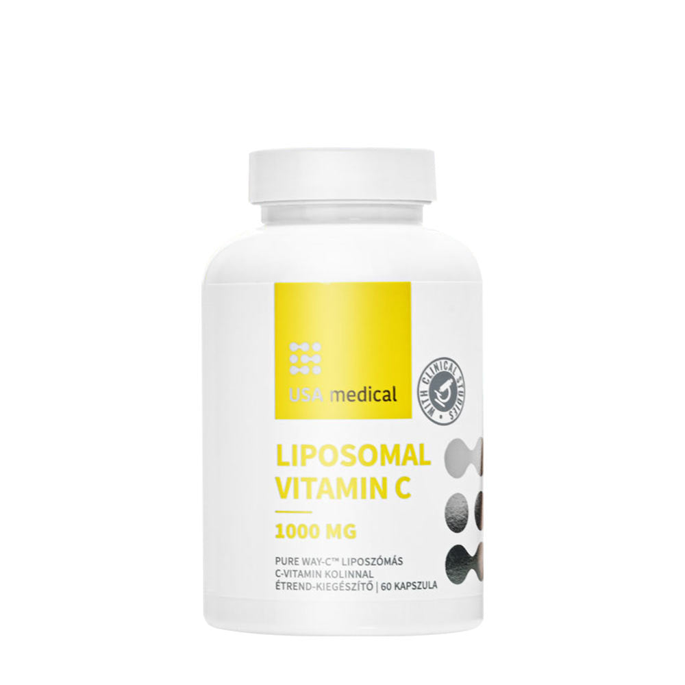 Usa Medical Liposomal Vitamin C baksida näringsfakta