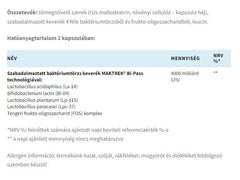 Probiotic Forte näringsfakta och dosering
