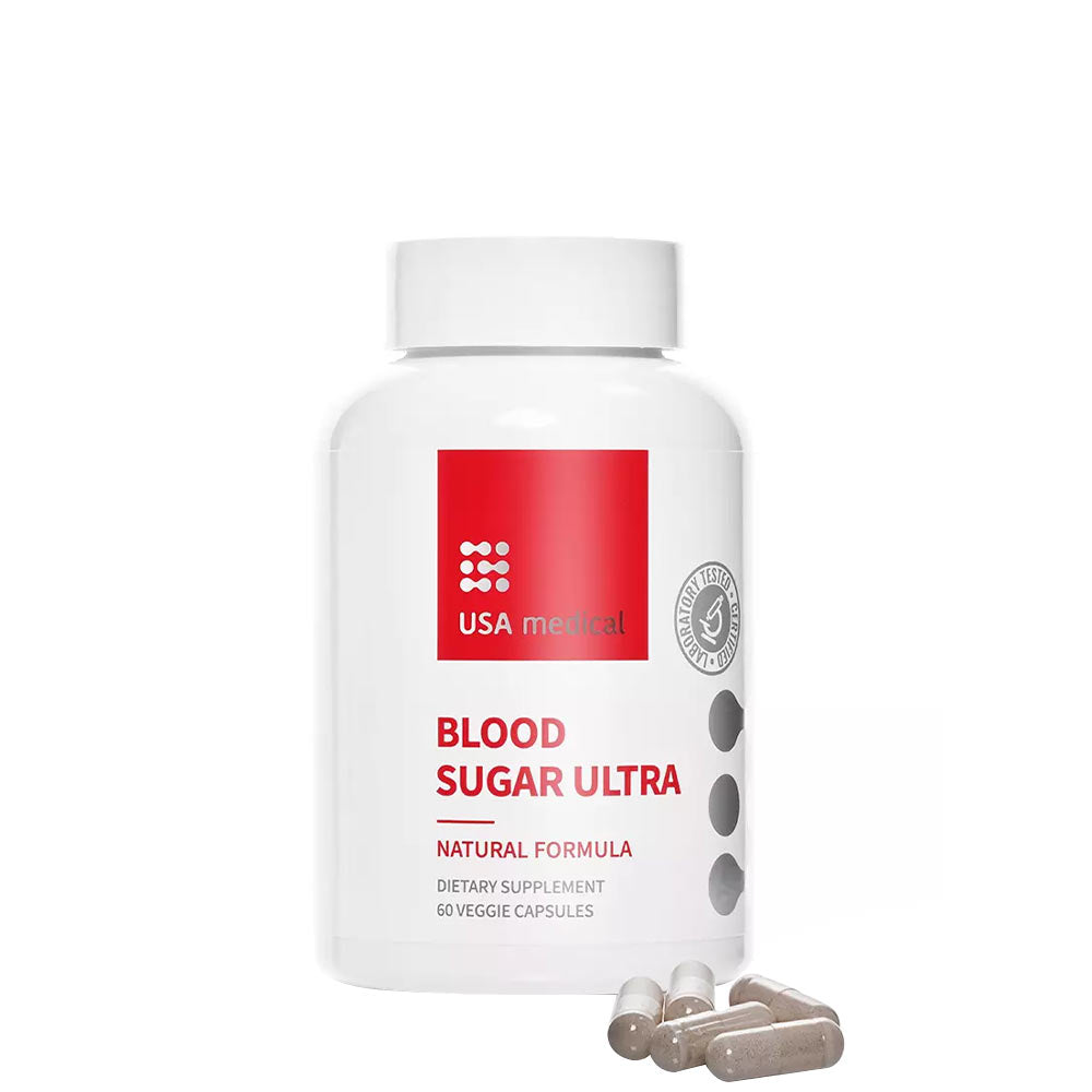 USA Medical - Blood Sugar Ultra - 60 kapsler
