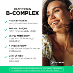 Vitamin360 BioActive Daily B-Complex ingredienser lista