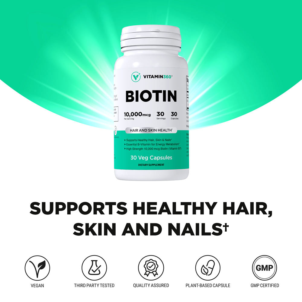 Vitamin360 Biotin vcaps produktdetalj