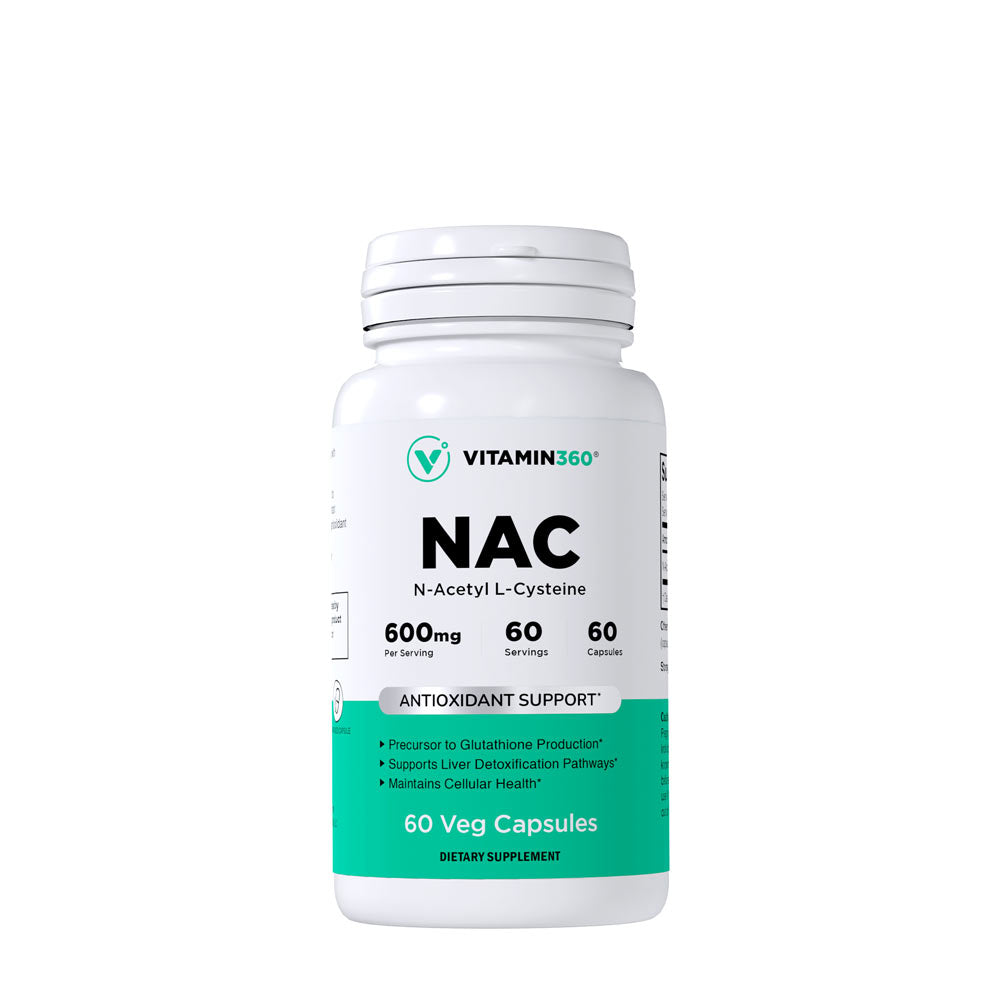 NAC (N-Acetyl L-Cystein) förpackning framsida