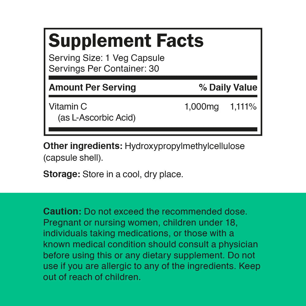 Vitamin360 C-1000 öppen burk tablett