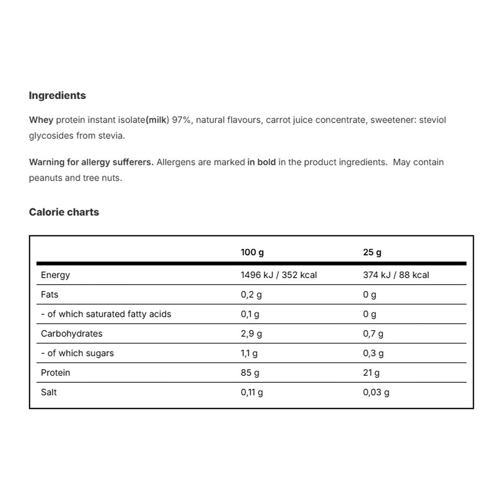 Vilgain - Clear Whey Isolate