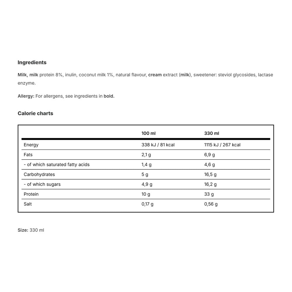 Vilgain - Protein Milkshake
