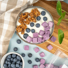 Vilgain - Coconut Cubes - Blueberry - 100 g