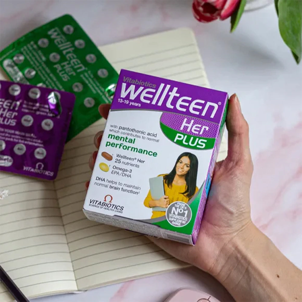 Vitabiotics Wellteen Her Plus näringsfakta