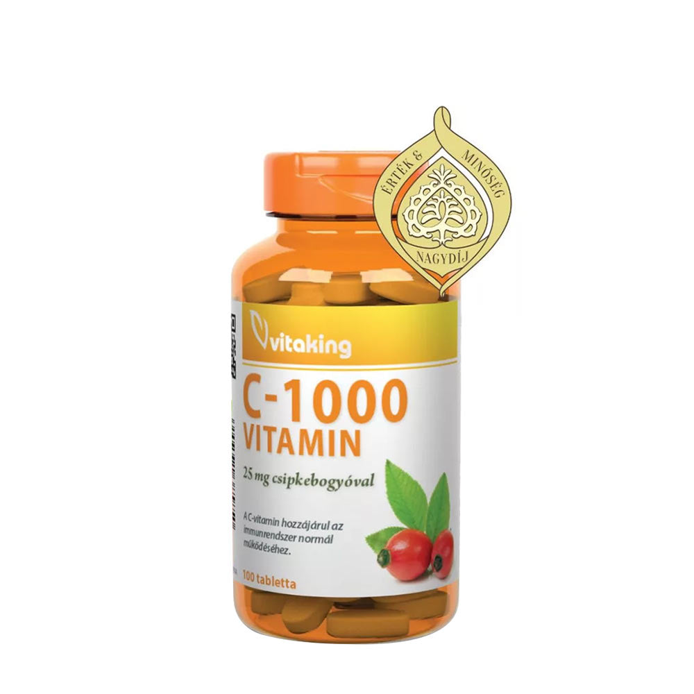 Vitaking - C-1000 mg with 25 mg Rosehip