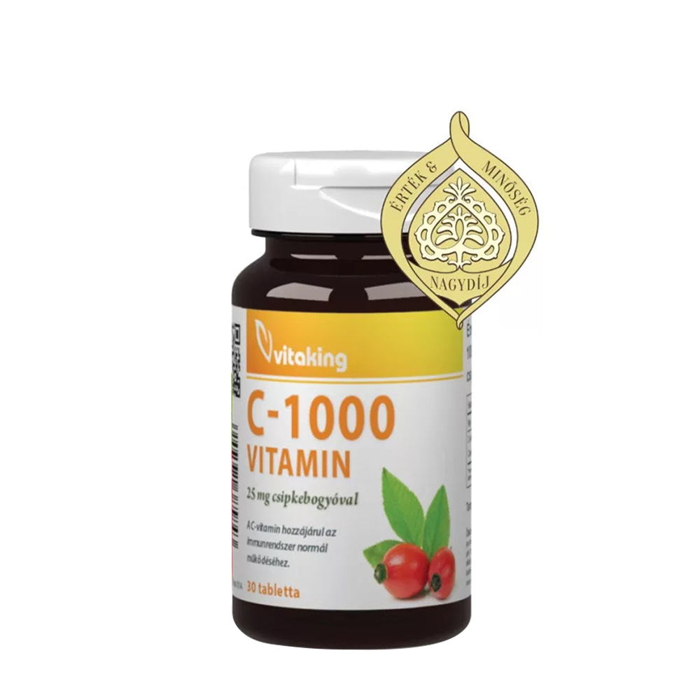 Vitaking - C-1000 mg with 25 mg Rosehip