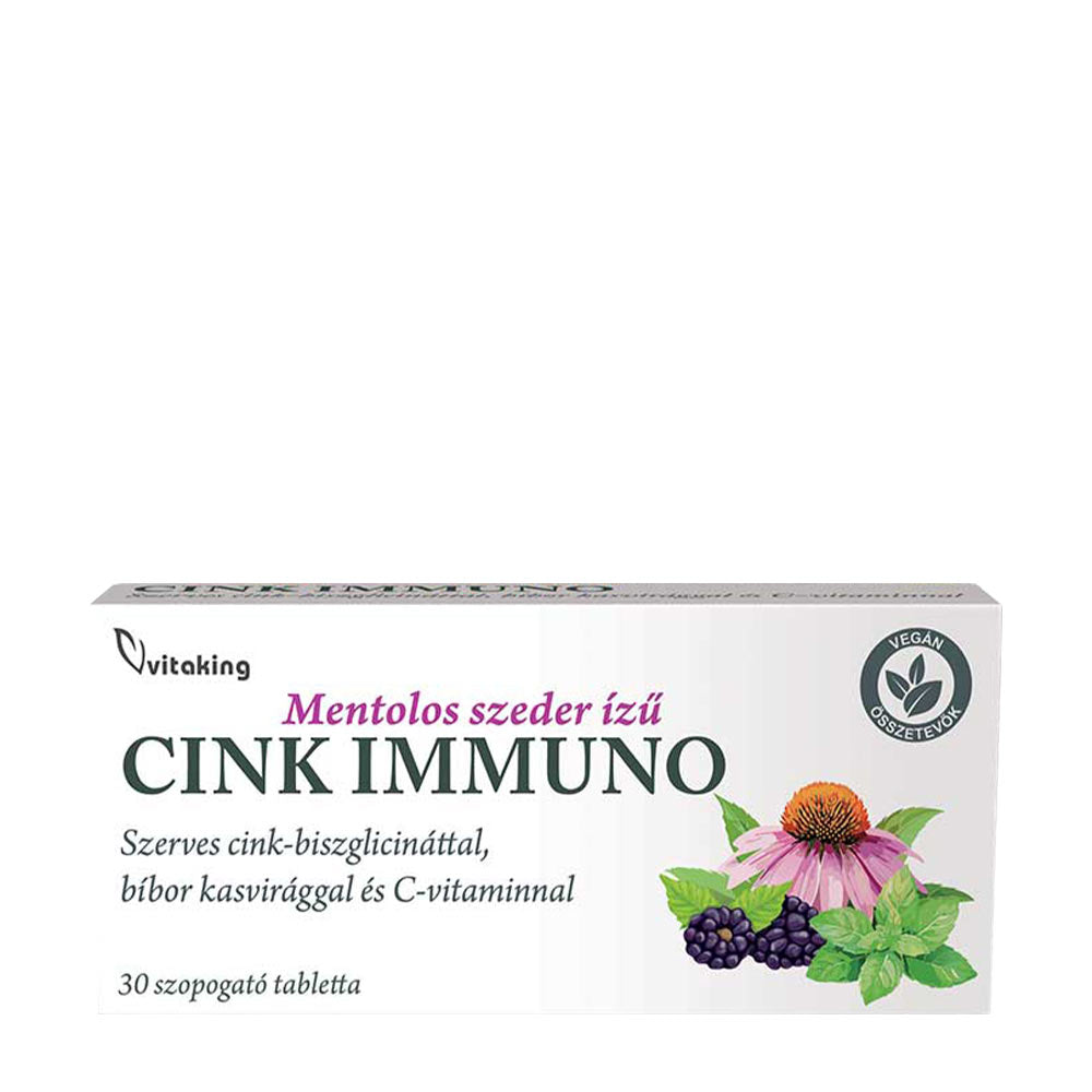 Vitaking - Sinkki Immuno Pastillit 30 - 30 Pastillia