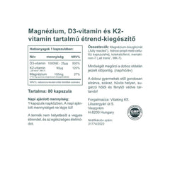 Vitaking 365 Multivitamin Teen Pack baksida