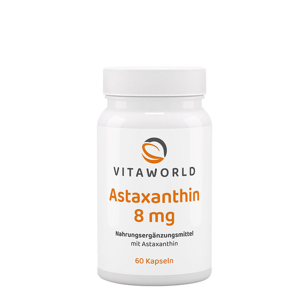 Vitaworld Astaxanthin baksida näringsfakta