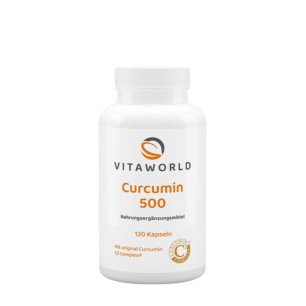 Vitaworld - Curcumin 500 - 120 Kapsler