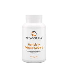 Vitaworld Hericium Extract baksida näringsfakta