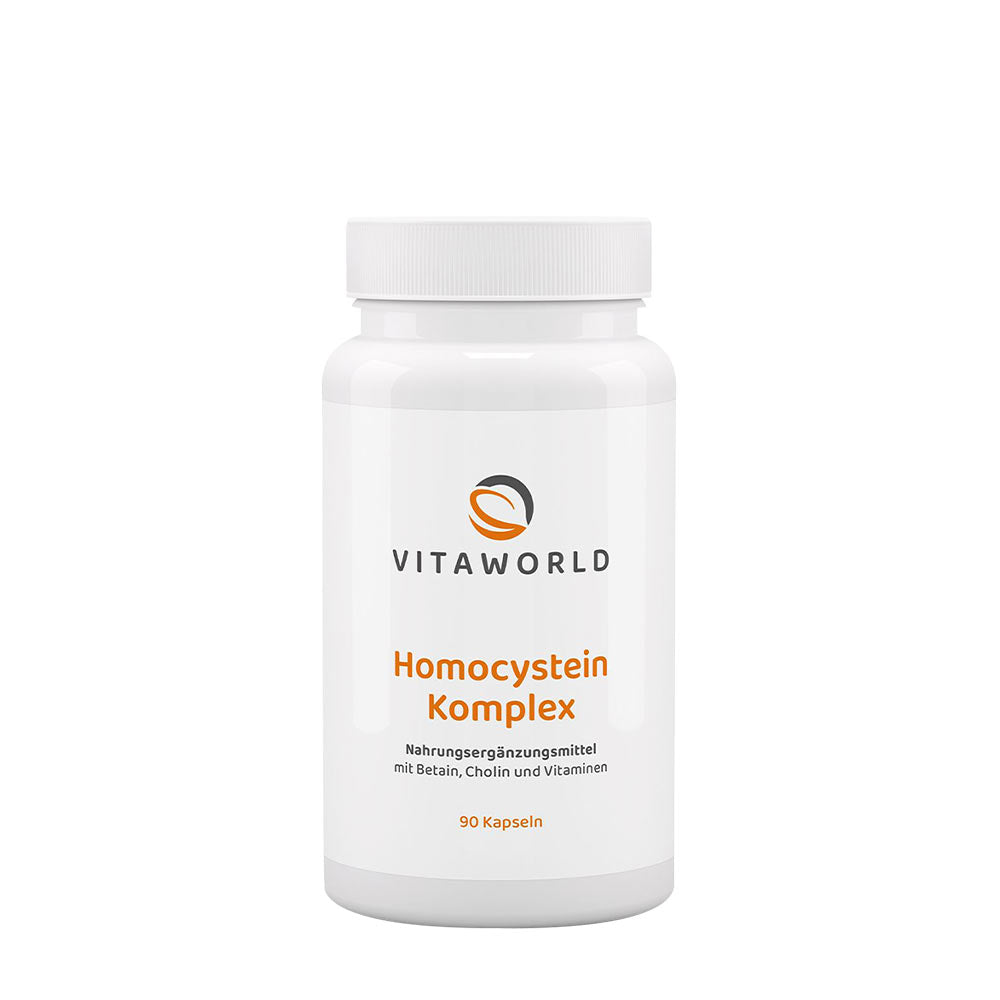 Vitaworld Homocysteine Complex 90 kapslar framsida