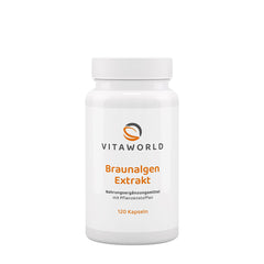 Vitaworld Brown Algae Extract baksida näringsfakta