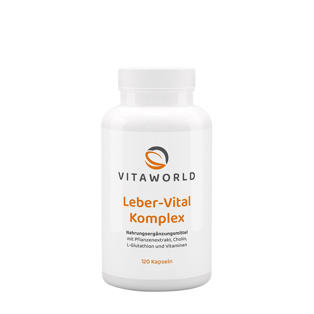 Vitaworld Liver Vital Complex baksida näringsfakta