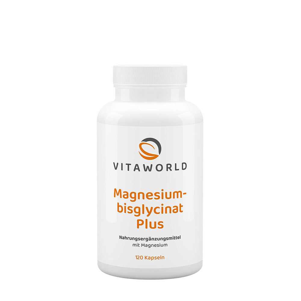 Vitaworld - Magnesium Bisglycinate Plus - 120 Caps