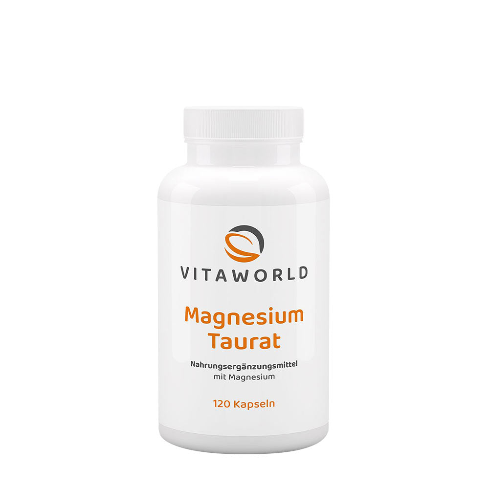 Vitaworld - Magnesium Taurat - 120 Kapsler