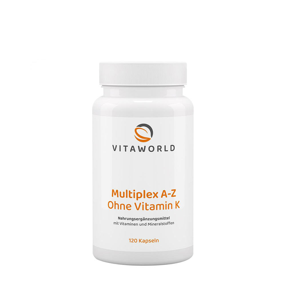 Vitaworld - Multiplex A-Z Without Vitamin K - 120 Caps