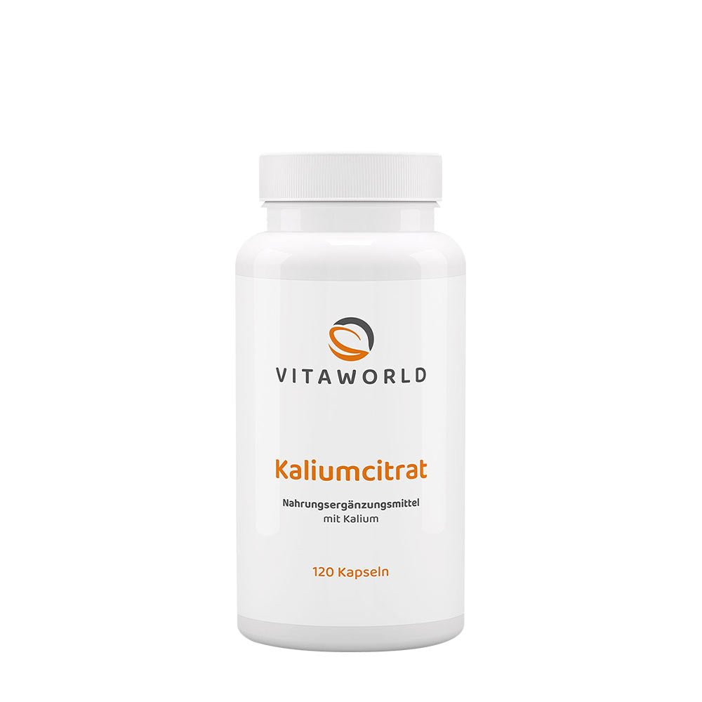 Vitaworld - Kaliumcitraatti - 120 kapselia