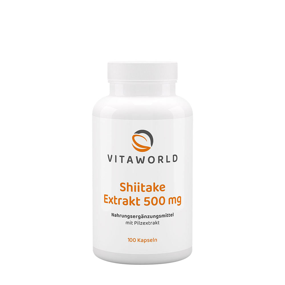 Vitaworld - Shiitake-uute - 500 mg